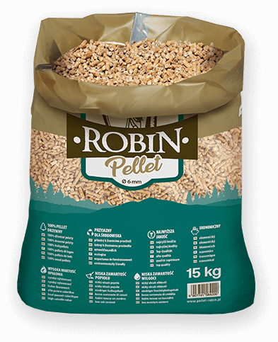 worek pelletu opałowego Robin do kupienia w Karczewie lub sklepie internetowym